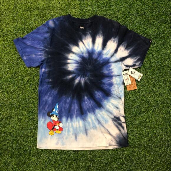 Disney Other - Vans X Disney Mickey's 90th, Fantasia Tye Die Graphic Tee